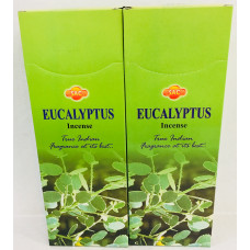 Eucalyptus Incense Sticks 2 boxes (240 sticks)